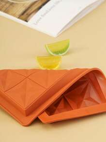 1/2pcs 3D Silicone Rectangle Chocolate Bar Mold, Non-Stick DIY Dessert Baking Mould For Chocolates & Candies, Bakery Tool Accessories