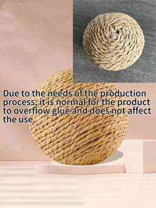 1pc Large Cat Lover And Cat Mom Love Scratching Ball [Interactive Sound-Making Cat Lover And Cat Mom Love Toy] Cat Lover And Cat Mom Love Scratching Ball Toy Cat Lover And Cat Mom Love Teasers Wear-Resistant And Bite-Resistant Cat/Dog Lover Gift And Dog/Cat Mom Love Pet Companion Relief Play For Cat Lover And Cat Mom Love - Multicolor - View 6