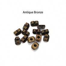200pcs/Pack Simple & Fashionable Metal Butterfly Earplug Ear Caps, DIY Handmade Jewelry Accessories