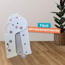 Resbaladilla Tobogan Infantil Plegable Portátil Jardin o Interior - Gris - Ver 7