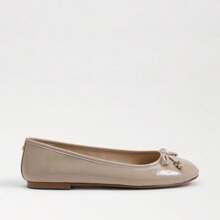 Sam Edelman Felicia Chai Latte Luxe Slip On Rounded Toe Flexible Ballet Flats - Chai Latte Luxe - View 2