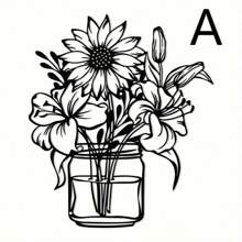 1 Piece Black Sunflower Metal Wall Decor, Wrought Iron Vase Wall Art, Metal Wall Sculpture Decoration, Bedroom Decoration, Wall Art, Living Room Decoration, Room Decoration, Wall Decoration