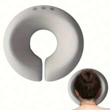 Facial Prone Pillow For Beauty Salon Massage Bed, Memory Foam Face Cradle Pillow - Grey - View 3