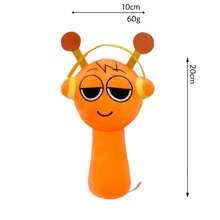 10PCS Sprunki Plush Stuffed Dolls Game Toys Cartoon Cute Soft Stuffed Incredibox Pillow Toy Kids Birthday Christmas Gifts
