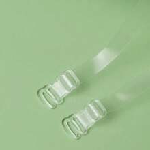 10/4 件透明胸罩肩带，防损坏可拆卸防滑肩带，高弹性无缝，适合女士内衣吊带背心露肩带