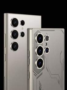 And Cool AG Technology Frosted Skin Feel S24 Ultra Anti-Drop Protective Cover Compatible With Samsung Galaxy S23 S24 S25 Ultra Case - Titanium Gray - View 2