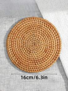 1 pieza Salvamanteles de vid, tapete resistente al calor para uso doméstico para ollas, tazones, mesa de comedor, platos, tazas, soporte para tetera