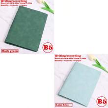 1/2/3 Libros, Cuaderno con tapa blanda desmontable, 60 hojas 120 páginas, estilo minimalista; Material suave, encuadernación espiral para reemplazo fácil, papel amigable con los ojos para escritura a doble cara, adecuado para oficina/escuela/vida diaria/cuaderno/bloc de dibujo, disponible en dos tipos de páginas, rayadas y en blanco.