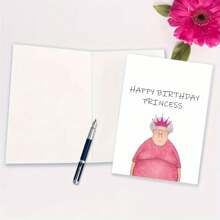 1pc Mother's Day Greeting Card, Happy Mother's Day And Birthday Card, 5*7in With Envelope