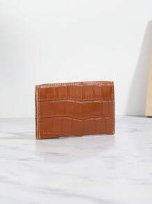 Fashionable Personalized Contrast Color Card Holder Wallet Lightweight & Portable Coin Purse Beautiful & Pretty For Women Wallet Mini Wallet Purse Wallet Card Wallet - Multicolor - View 5