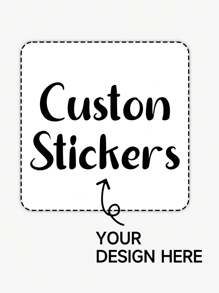 定制个性化独特彩色设计贴纸、乙烯基贴纸、透明徽标贴纸、复古牛皮纸标签、粘性防水理想礼品名称标签、可重复使用的笔记本电脑徽标贴纸、婚礼贴纸 - writing paper - 查看 2