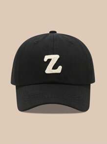 1pc Women/Men 26 Letters Baseball Cap Sun Hat, Suitable For Outdoor Daily Wear & Sunscreen