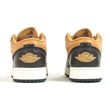 Big Kid's Jordan 1 Low SE BG Flax/Black-Baroque Brown (HQ3604 201) - màu nâu - Xem 5
