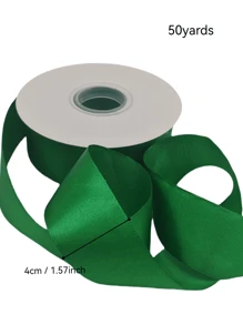 Ruy băng satin họa tiết hoa hồng, 4cm x 50 yard/cuộn, ruy băng dệt không phai màu, thích hợp để làm hoa hồng ngày Valentine, đám cưới, tiệc tùng, phụ kiện tóc, nơ, trang trí đám cưới, thiệp mời, trang trí sinh nhật, đồ thủ công DIY, các dự án may vá. - Nhiều màu - Xem 19