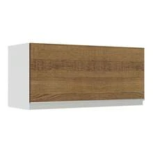 Gabinete Bajo Cocina Madesa Glamy 70cm Color Blanco/marrón - Blanco y Marrón - Ver 1