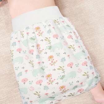 1 件装婴儿防水尿布裤，适用于如厕训练夜间尿布裤，适合男孩和女孩