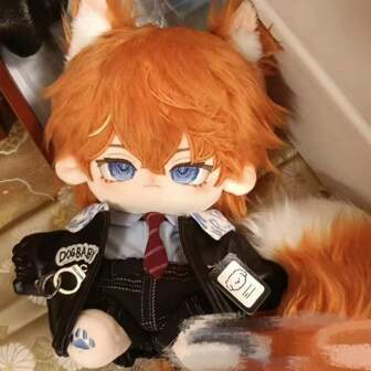 20厘米警察制服服装娃娃衣服套装，酷炫警察风格服装（不含娃娃）