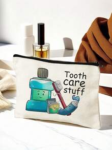 Túi đựng bàn chải đánh răng, túi hoạt hình in hình răng, túi đựng mỹ phẩm cho nữ, túi đựng bút chì đi học, túi đựng đồ vệ sinh cá nhân khi đi du lịch, túi đựng quà Giáng sinh cho trẻ em túi đựng đồ trang điểm túi đựng đồ trang điểm hộp đựng đồ trang điểm hộp đựng đồ trang điểm hộp đựng đồ trang điểm - Nhiều màu - Xem 10