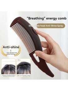 2/4pcs Massaging Anti-Itch Anti-Dandruff Combs, Oil-Absorbing Scalp Brush, Detachable, Portable