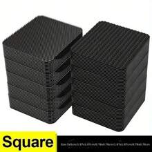 10 Pairs/20pcs Heavy Duty Double-Sided Nylon Tape, For Firmly Fixing Car Floor Mat And Blankets, Invisible Fixing Carpet, Non-Slip Temperature-Resistant Tape