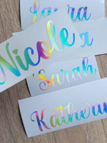 Custom Name Printed Gradient Color Stickers, Personalized Gradient Font Stickers, Paper For Windows, Glasses, Mugs, Water Bottles, Wine Glasses, Custom Text Decals For Weddings, Etc., College Daily Name Stickers, Personalized Rectangular Stickers,Multi-Functional,Durable,Ornamental,Reusable,Exquisite,Stylish,High-Quality,Colorful,Modern,Custom,Personalized,Unique,Ideal Gifts For Him,Ideal Gifts For Her,Boyfriend,Dad,Girlfriend,Mom,Family,Friends,Tea Room,Home,Garden,Office,For Anniversaries,For Valentine's Day,For Mother's Day,For Birthdays,For Father's Day,For Graduation,For Weddings,For Housewarming,Home Decor,Home Decor