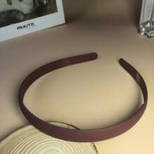 1 Pezzo Fascia per capelli elastica di colore solido opaco da donna, semplice, alla moda, multifunzionale, elegante, accessorio per capelli di alta qualità di colore solido per uso quotidiano, versatile, dall'atmosfera gentile, adatta per casual, feste, pendolarismo, vacanze, acconciatura, lavaggio del viso/bagno, trucco, accessorio di abbigliamento, fascia per capelli, cerchietti per capelli