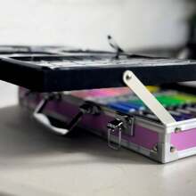 Portable Art Case For Kids With 121 Pieces Of Pure Creative Fun. - 小女孩 - 查看 4