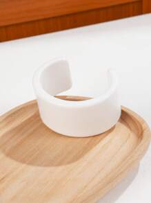 Women's Fashionable And Versatile Open Resin Bracelet, Women's INS Style Bangle