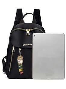 Backpack For School Season - Men's Style - Simple One-Piece Large Capacity Travel Backpack - Suitable For Both Men And Women As A Casual Bag - Multicolor - View 4