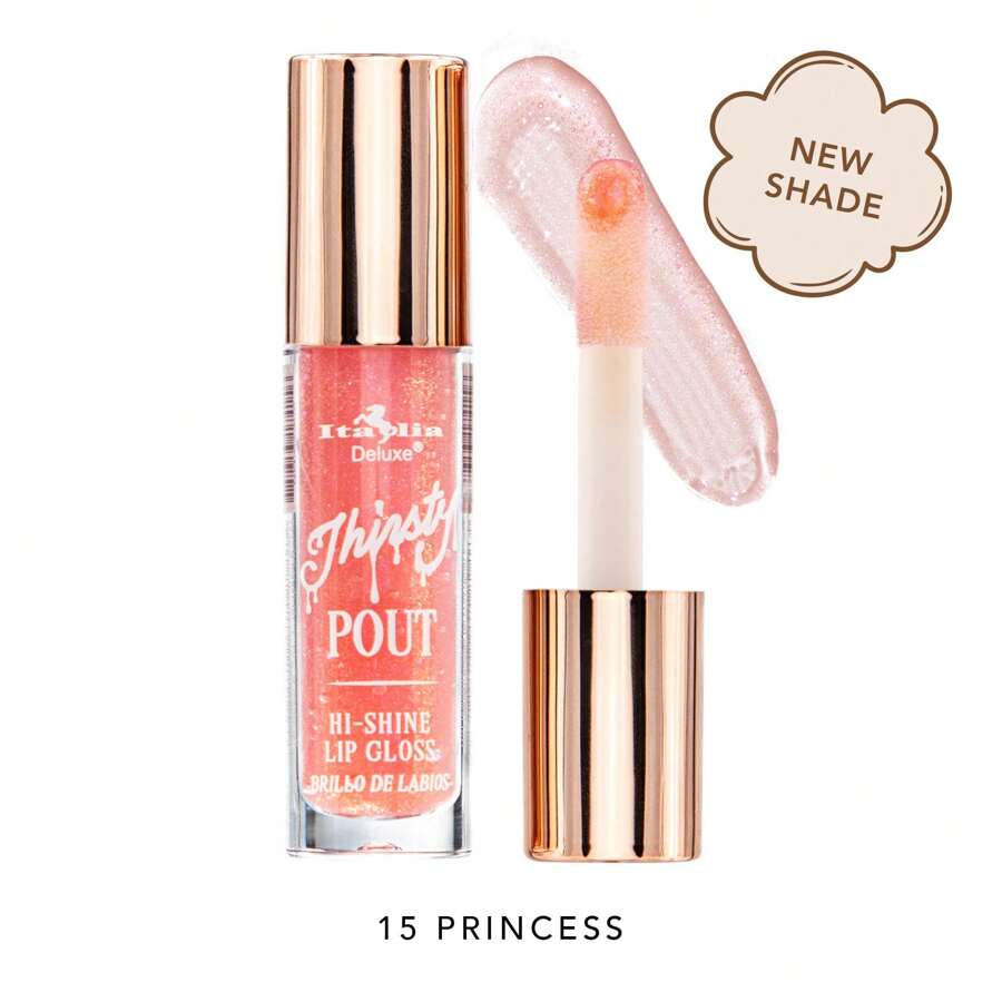 Thirsty Pout Hi-Shine Lip Gloss ITALIA DELUXE Brillo de Labios Italia deluxe gloss para labios con color Italia Deluxe