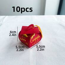 10pcs 2025 Graduation Cap Gift Box, Graduation Celebration Party Packaging Box, Square European Style Mortarboard Box For Graduation Favor, Creative Tassel Box Personalized Graduation Season Small Gift Box - Paper - View 15