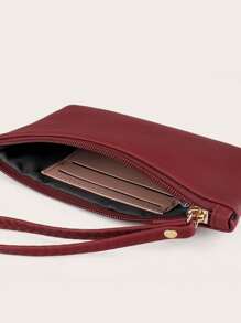 1 件可定制女士长款钱包，带纸币、银行卡和身份证插槽、流苏和心形吊坠装饰、个性化日常旅行手拿包、钱包、迷你钱包、钱包、腕带钱包、卡包 - 彩色 - 查看 10