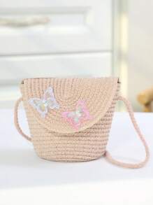 1pc Kids Cute Flap Cover Adjustable Shoulder Strap Crossbody Bag, Suitable For Snacks & Coins, Daily Use - Clamshell Bag - View 20