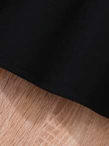 Young Girl' Fashion Ruffle Patchwork Casual Dress, Suitable For Outdoor & Daily Casual Occasions - Apricot - View 7