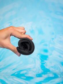 Zapatos de agua negros con textura para niños, zapatillas transpirables para playa/agua para niños y niñas, livianas y cómodas para jugar en la orilla del mar