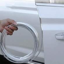 5M Electroplated Door Anti-Collision Strip Affixed To The Car Soundproof Door Edge Protection Strip Door Decoration Strip
