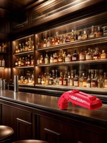 Abridor de botellas con forma de pistola divertida, lanzador, disparador, pistola de juego, abridor de botellas de cerveza creativo para juegos de bebida, familia, fiestas, bares, exteriores, barbacoas. Herramientas divertidas de uso doméstico