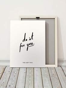 1 Tranh canvas không khung, Nghệ thuật hiện đại, Tranh in chủ đề "Dành riêng cho bạn", Tranh treo tường truyền cảm hứng, Món quà lý tưởng cho phòng ngủ, phòng khách, hành lang, Trang trí tường, Trang trí mùa đông, Trang trí phòng. - Nhiều màu - Xem 16