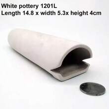 For Fish Shrimp Fish Tank Decoration New Ceramic Aquarium Breeding Housing Cylinder Cave Landscape Accessories Shelter Ornament