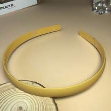 1 Pezzo Fascia per capelli elastica di colore solido opaco da donna, semplice, alla moda, multifunzionale, elegante, accessorio per capelli di alta qualità di colore solido per uso quotidiano, versatile, dall'atmosfera gentile, adatta per casual, feste, pendolarismo, vacanze, acconciatura, lavaggio del viso/bagno, trucco, accessorio di abbigliamento, fascia per capelli, cerchietti per capelli