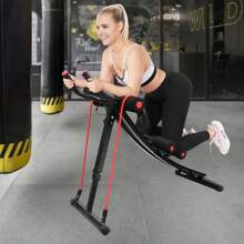 Máquina de ejercicio para abdominales, entrenador de abdominales de crunch, equipo de gimnasio para moldear el Body - 1 - Ver 9