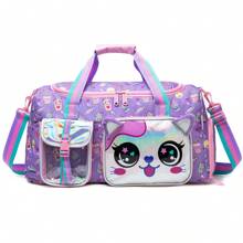 1pc Kids Duffle Bag Girls Travel Bag For Kids Overnight Bag For Kids Sports Bag For Girls Weekender Bag Gym Bag For Boys With Shoe Compartment Messenger Bag