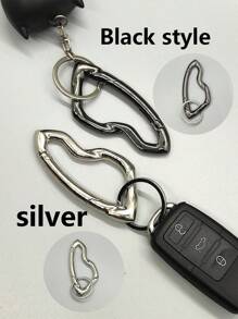 1个不对称造型战斧钥匙扣，登山扣吊坠挂饰，服装配饰，包包酷炫挂件，适合户外旅行挂件，汽车配件，包包挂饰，学校可爱哥特风Y2K圣诞礼物创意，包包配件挂绳带证件夹，汽车配件，包包挂饰，汽车配件，老师朋友姐妹 - 彩色 - 查看 5