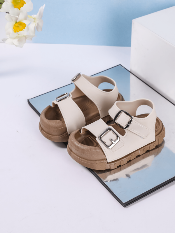 Toddler/Little/Big Kids Non-Slip Soft Bottom Hook And Loop Summer Sandals, 2025 New Design