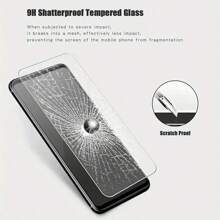 3pcs Screen Protector Film, Suitable For Infinix Hot 50/Smart 9/Note 30/Zero/Hot/GT 20 Series. Easy To Install, High-Definition Transparent, Bubble-Free, Scratch-Resistant, Shatterproof Tempered Glass Screen Protector, Ultra-Clear Image Quality, Suitable As Birthday/Easter/Presidents' Day/Christmas Gift For Family/Friends/Boys/Girls. - 3pcs - View 2