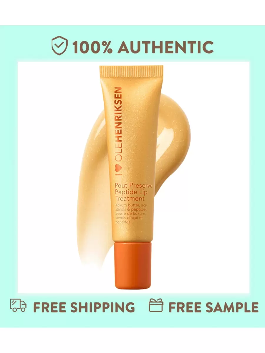 OLEHENRIKSEN Peptide Lip Treatment 0.4 Oz (12ml), Hydrating Lip Balm For Dry Lips With Collagen & Hyaluronic Acid, Plump & Smooth Lips - 柑橘陽光微光 - 查看 1