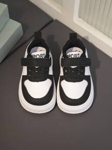 1 Paio di scarpe casual con suola piatta, comode per neonati/bambini, adatte per attività all'aperto e sport, per tutte le stagioni