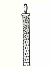 High Visibility Reflective Keychain, Backpack Pendant - Orange, Green, And Black/White Double-Sided Safety Strips - Durable Nylon Ribbon With Mountain Buckle Clip, Perfect For Nighttime Walking, Running, Cycling, Camping, Pets, Unisex, Can Be Given To Family, Friends, Relatives, Colleagues