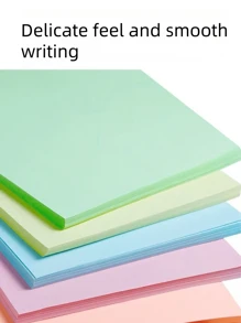 50pcs Of Colored Cardstock In 10 Colors, A4 Origami Art Paper Set For Crafts And Drawing.