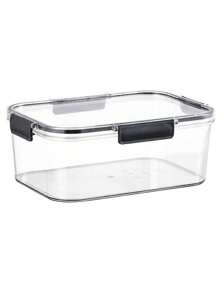 Yocity 1PC Bento Lunch Box, Plastic Meal Prep Container, Leak-Proof & Durable, Suitable For Adults, Office, Travel, And Picnics, Can Be Used Microwave & Dishwasher, Easy To Clean, Ideal For Food Storage, Fresh-Keeping Box, Kitchen Storage Container